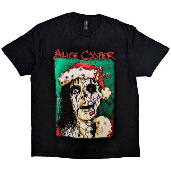 Alice Cooper - Xmas Card Uni Bl   (XL)