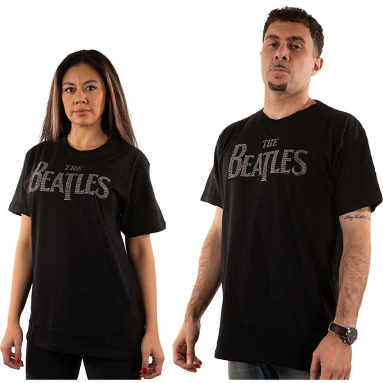 The Beatles - Drop T Diamante Uni Bl   