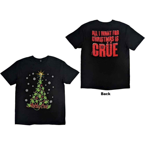 Motley Crue - Xmas Crue Uni Bl   