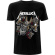 Metallica - Skull Moth Uni Bl Metallica - Skull Moth Uni Bl