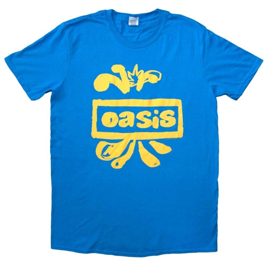 Oasis - Drawn Logo Uni Blue   