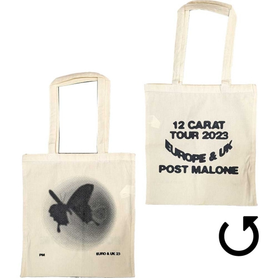 Post Malone - Spotlight 2023 Tour Natrl Tote B