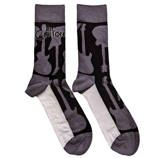 Eric Clapton - Guitars Uni Grey Socks (Eu 40-45)
