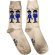 The Beatles - Cartoon Lady Cream Socks (Eu 37-41) The Beatles - Cartoon Lady Cream Socks (Eu 37-41)
