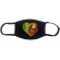 Bob Marley - One Love Heart Bl Face Mask Bob Marley - One Love Heart Bl Face Mask