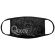 Queen - Retro Logo & Crest Bl Face Mask Queen - Retro Logo & Crest Bl Face Mask