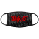 Slipknot - Red Logo & Sigils Bl Face Mask Slipknot - Red Logo & Sigils Bl Face Mask