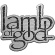Lamb Of God - Logo Pin Badge Lamb Of God - Logo Pin Badge