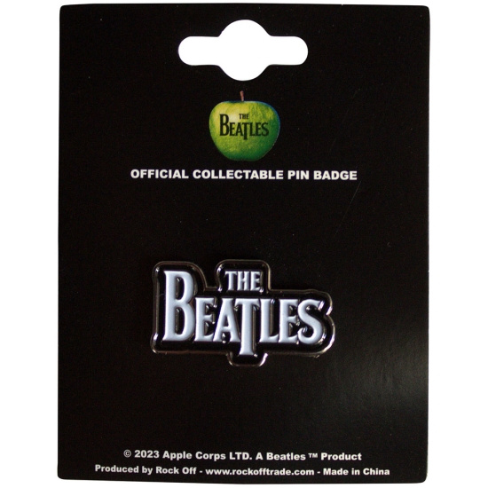 The Beatles - Drop T Logo Pin Badge