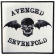 Avenged Sevenfold - Classic Deathbat Negative Printed Patch Avenged Sevenfold - Classic Deathbat Negative Printed Patch