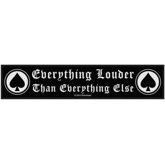 Motorhead - Everything Louder Super Strip Patch