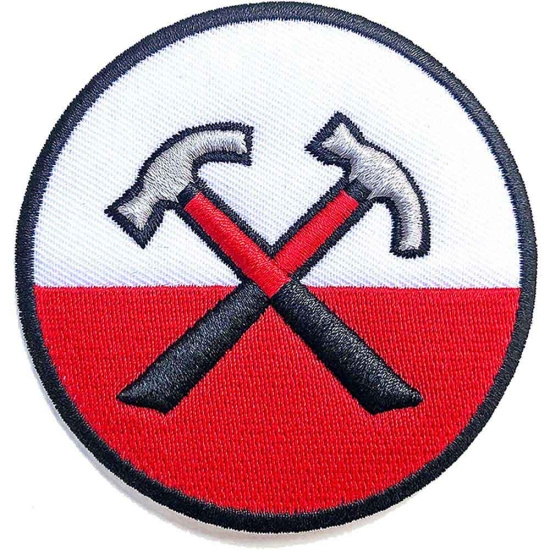 Pink Floyd The Wall - The Wall 3D Hammers Circle Woven Patch