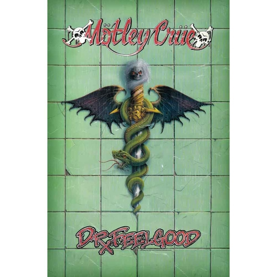 Motley Crue - Dr Feelgood Textile Poster