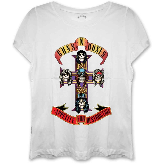 Guns N Roses - Appetite Skinny Lady Wht    S