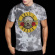 Guns N Roses - Classic Logo Uni Wht Dip-Dye S Guns N Roses - Classic Logo Uni Wht Dip-Dye S