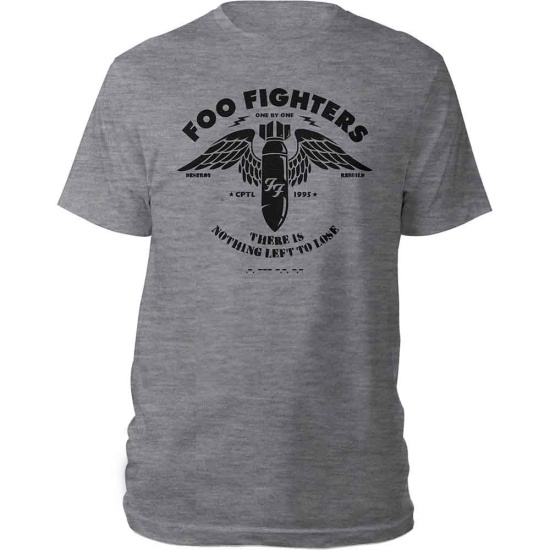 Foo Fighters - Stencil Uni Grey 