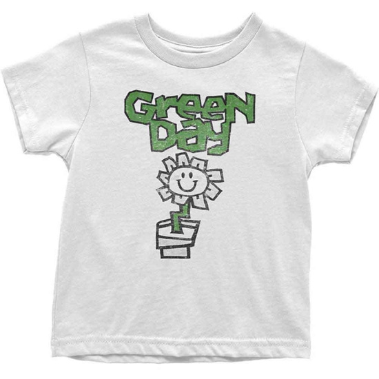 Green Day - Flower Pot Kids Toddler Wht