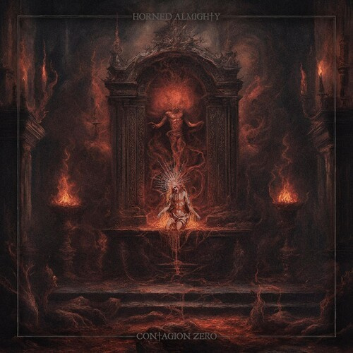 Horned Almighty - Contagion Zero (Red/Black Marbled V