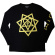 Him - Heartagram Honeycomb Bl Longsleeve Him - Heartagram Honeycomb Bl Longsleeve