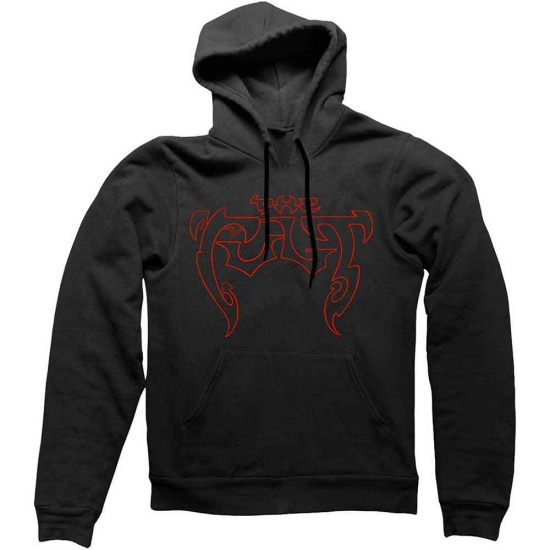 The Cult - Outline Logo Uni Bl Hoodie