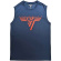 Van Halen - Classic Red Logo Denim Tank Top Van Halen - Classic Red Logo Denim Tank Top