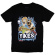 Scooby Doo - Yikes! Uni Bl T-Shirt (L) Scooby Doo - Yikes! Uni Bl T-Shirt (L)