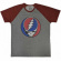 Grateful Dead - Syf Classic Grey/Red Raglan T-Shirt (M) Grateful Dead - Syf Classic Grey/Red Raglan T-Shirt (M)