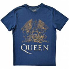 Queen - Crest Uni Denim T-Shirt  (XL)