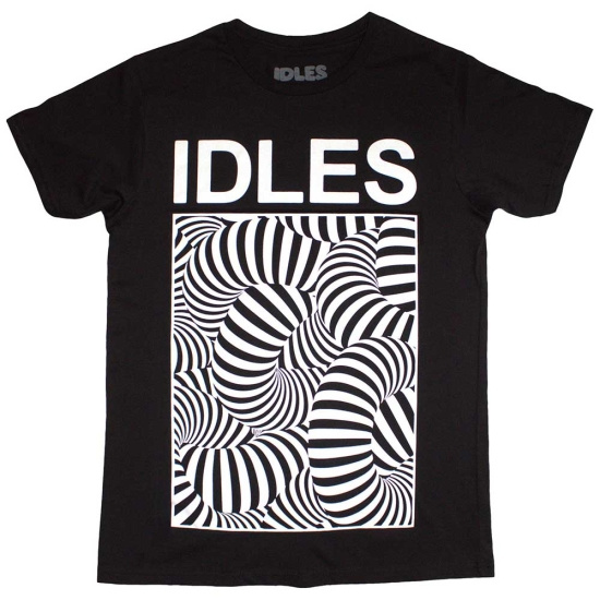 Idles - Psych Tubes Uni Bl T-Shirt  (S)