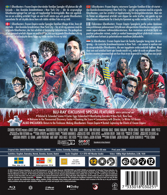 Film - Ghostbusters - Frozen Empire