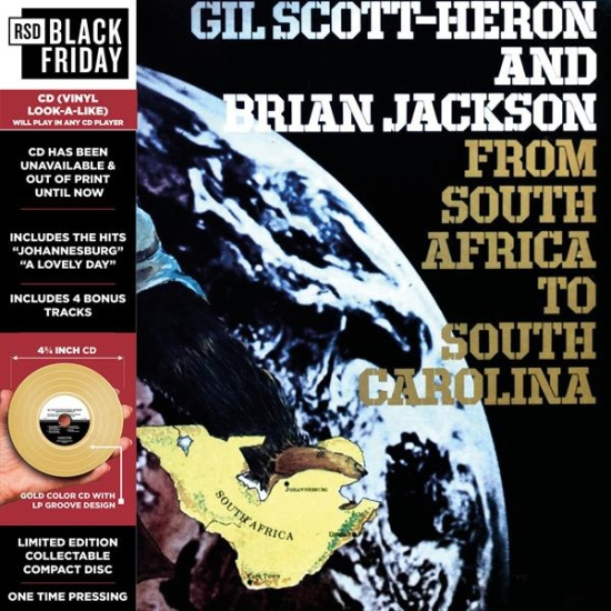 Gil Scott-Heron- From South Africa To South Carolina CD (RSD)