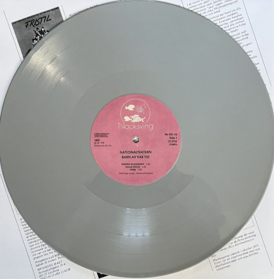Nationalteatern - Barn Av Vår Tid (Grå Vinyl)