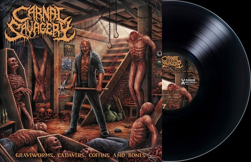 Carnal Savagery - Graveworms, Cadavers, Coffins And B