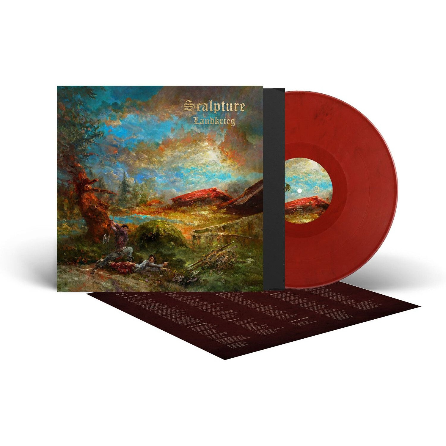 Scalpture - Landkrieg (Red/Black Vinyl Lp)