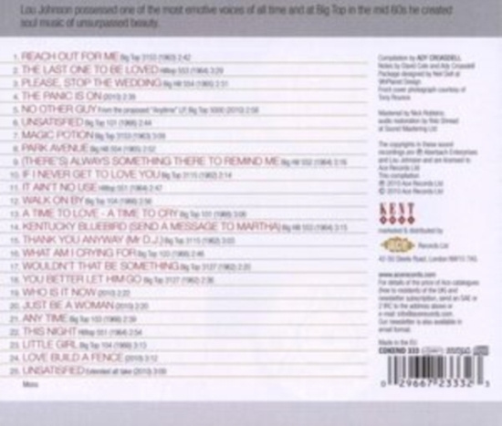 Johnson Lou - Incomparable Soul Vocalist