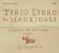 Monteverdi Claudio - Terzo Libro Dei Madrigali Monteverdi Claudio - Terzo Libro Dei Madrigali