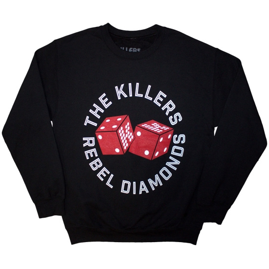 The Killers - Tour 24 Rebel Diamonds Dice Uni Bl Sweatshirt