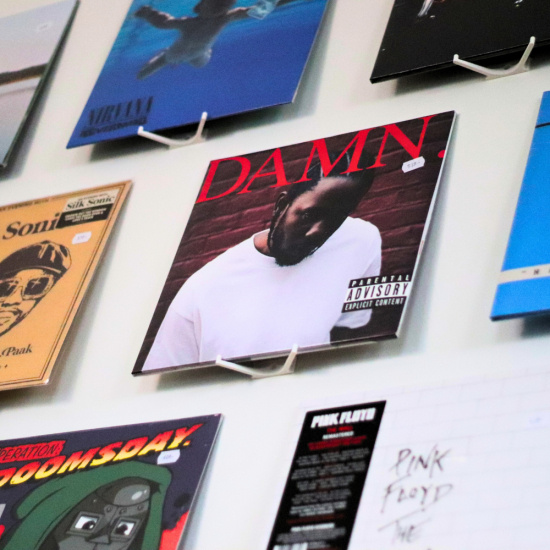 Accessories - Albumihylly valkoinen 2-pakkaus