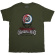 Grateful Dead - 60Th Roses Uni Green T-Shirt Grateful Dead - 60Th Roses Uni Green T-Shirt