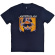 Jamiroquai - Orange Glow Uni Navy T-Shirt Jamiroquai - Orange Glow Uni Navy T-Shirt