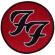 Foo Fighters - Ff Logo Woven Patch Foo Fighters - Ff Logo Woven Patch