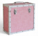 Record Storage Case - Pink Cloth Record Storage Case - Pink Cloth