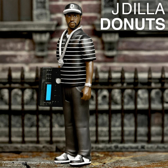 J Dilla - Reaction Figures Wave 1 J Dilla (Donuts - Smile Album Cover)