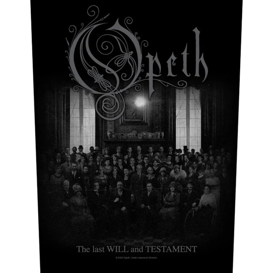Opeth - The Last Will And Testament Back Patch