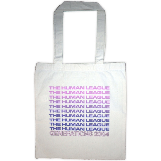 Human League - Generations Tour 24 Natrl Tote Bag