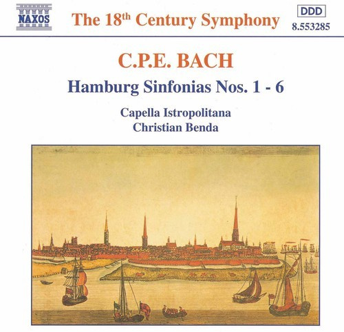 Carl Philipp Emanuel Bach - Hamburg Sinfonies 1-6
