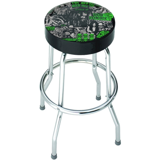 Rob Zombie - Mad Mad World Bar Stool
