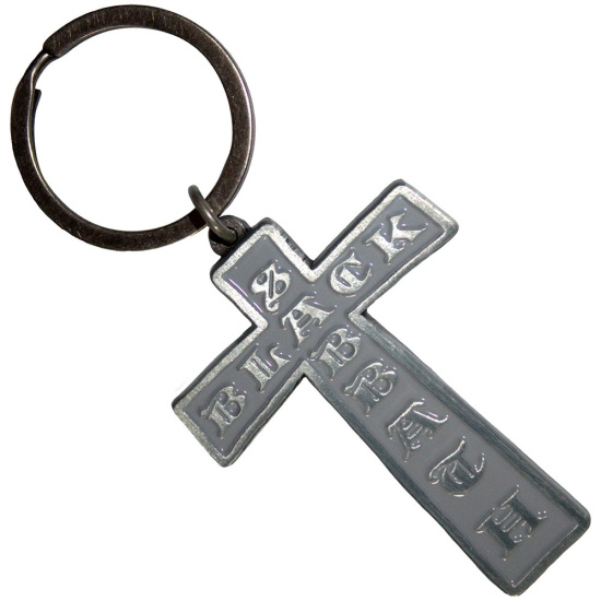 Black Sabbath - Cross Keychain