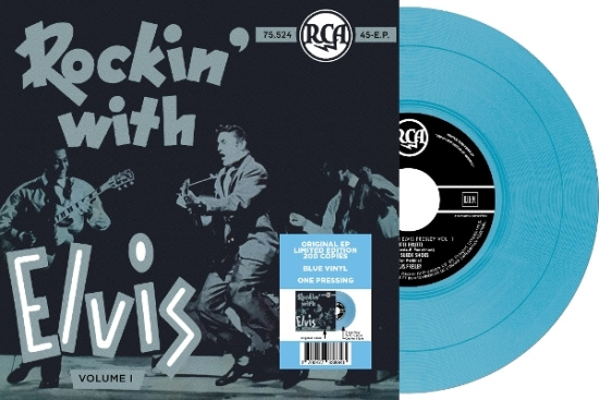 Elvis Presley - Ep Étranger N°19 - Rockin' With Elvis (Volume I) (Belgium)