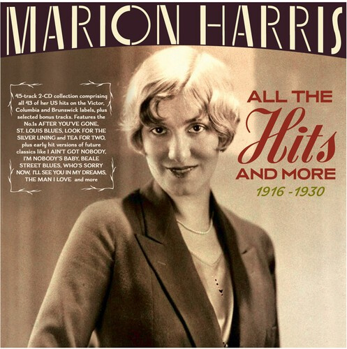 Marion Harris - All The Hits And More 1916 -1930